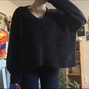 Soft Cropped Sweater